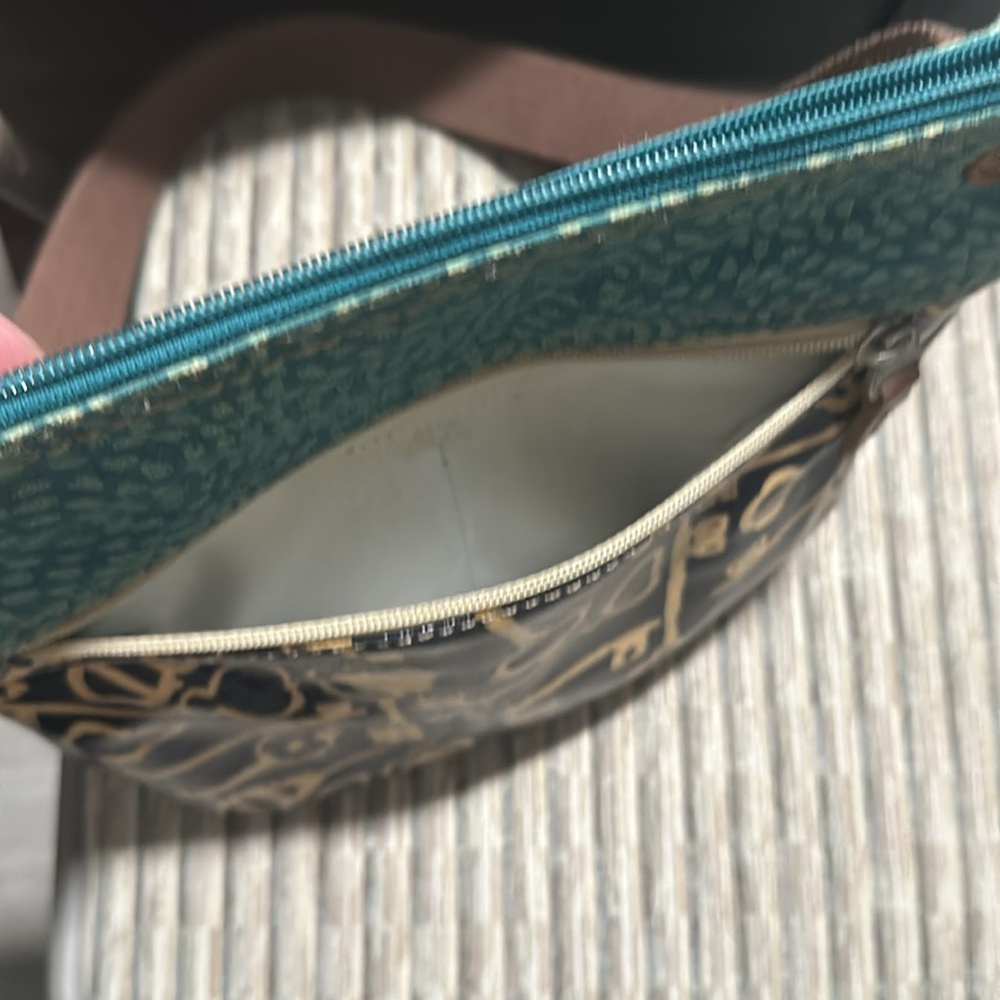 Fossil Key-Per Coated Canvas Crossbody Bag - image 5